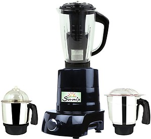 Su-mix MA ABS Body MGJ 2017-58 MA MGJ 2017-58 600 Mixer Grinder (2 Jars, Multicolor) price in India.