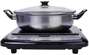 Pigeon RAPID ECO-LX Induction Cooktop  (Black, Push Button, Touch Panel) price in India.