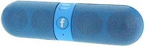 Attitude pill Good quality ZR-124 3 W Portable Bluetooth Speaker  (Blue, 2.1 Channel) price in India.