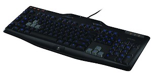 Logitech G105 Refresh Gaming Keyboard Azerty Black price in India.