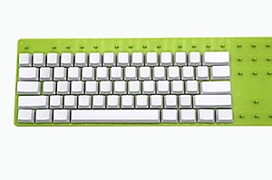 YMDK White Blank Thick PBT OEM Profile 61 ANSI Keycaps for MX Switches Mechanical Keyboard price in India.
