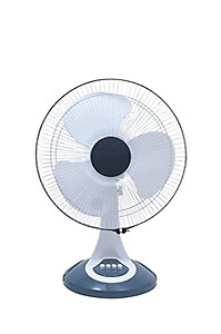 ROYALRY High Speed Table Fan Small Size 3 Speed Setting with powerful copper touch motor 9 Inch White 225 mm Table Fan for home, Office, Kitchen price in India.