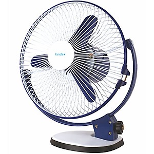 Finolex Table Fan Hummingbird (230MM) Blue/White price in India.