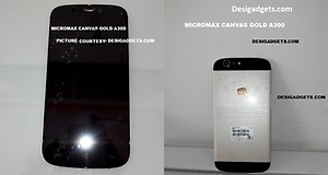Micromax Canvas Gold A300 (White Gold) price in India.