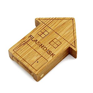 Quace 32 GB Wooden House Fancy USB Pen Drive price in India.