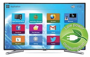 Mitashi 100.4 cm (39.5 Inches) Full HD LED Smart TV MIDE040V02 |With Free Air Mouse (Gray) (2015 model) price in India.