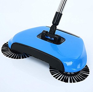 I NET 360 Degree Plastic Swivel Cordless Sweep Drag All-in-1 Sweeper