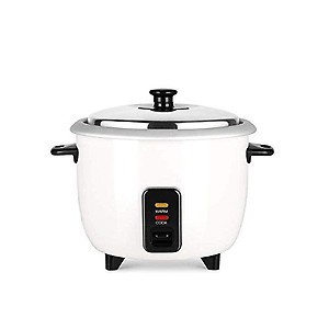 Pigeon by Stovekraft Joy Rice Cooker with Single pot, 1 litres. A smart Rice Cooker for your own kitchen (White) price in India.