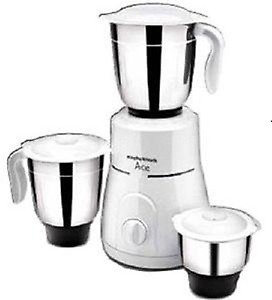 Morphy Richards Ace Plus 750-Watt Mixer Grinder with 3 Jars (White) price in India.