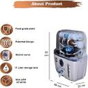 Water Solution Aquafresh Swift Aura Alkaline RO+UV+UF+TDS+Mineral Electrical Ground Water Purifier for Home (White, Blue, 15 L) price in India.