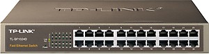 TP-Link TL-SF1024D 24-Port Rackmount Switch (Black) price in India.