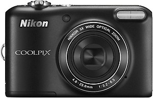 Nikon Coolpix L28 Digital Camera (Black) price in India.