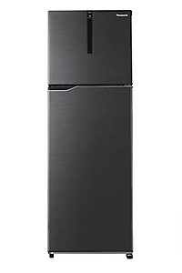 Panasonic Econavi 307 L 3 Star 6-Stage Inverter Frost-Free Double Door Refrigerator (NR-BG313PBK3, Powered by Artificial Intelligence)