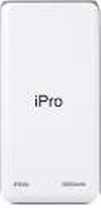 Ipro 20000 mAh Power Bank (10 W, Fast Charging)  (White, Lithium Polymer) price in India.