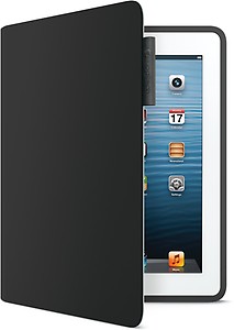 iPad Mini Black 360 Rotating Business Leather Flip Case Cover Black price in India.