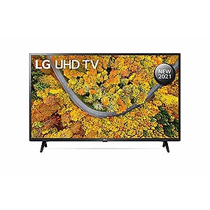 LG 109.2 cm (43 Inches) 4K Ultra HD Smart LED TV 43UP7550PTZ (Black) (2021 Model) price in India.