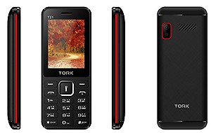 Tork T21 Lite Basic Mobile with Accessories (Grey and Black) price in India.