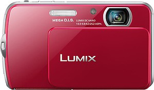 Panasonic DMC FP7 Lumix Point & Shoot Camera (Red) price in India.