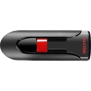 SanDisk Cruzer Blade USB 2.0 32 GB Flash Pen Drive  (Red, Black) price in India.
