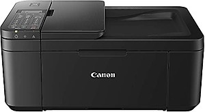 Canon PIXMA E4570 All in One (Print, Scan, Copy) WiFi Ink Efficient Colour Printer with FAX and Auto Duplex Printing for Home/Office price in India.