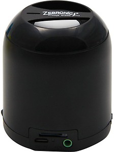 Zebronics Bluetooth Speaker Bullet Black price in India.