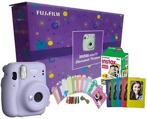 FujiFilm Instax Mini 11 Starter Kit Instant Camera (Purple) price in India.