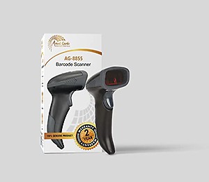AVANT GARDE 88551D Laser Barcode Scanner BIS Approved, Handheld 1 D USB Wired Barcode Reader Optical Laser High Speed for POS System Supermarket| 2 years warranty price in India.