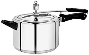 Vinod Stainless Steel Inner Lid Pressure Cooker - 2 Litre/Sandwich Bottom Cooker/Induction and Gas Base/ISI and CE Certified - 2 Years Warranty price in India.
