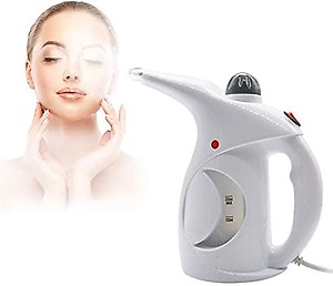 Facial Handheld Garment Steamer for Clothes Portable Fabric Steam Brush Face and Nose, Cold and Cough, (Multicolor) price in India.