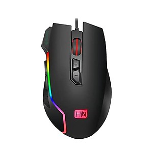 Heatz ZM54 Wired Gaming Mouse with 7 RGB Led Light Semi-Honeycomb Design and Upto 3200 dpi for Windows PC Gamers. price in India.