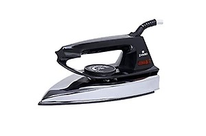 ZANIBO ZEI-007 Dry Iron 750W Lightweight Electric Iron with Non-stick Coated Soleplate - Color - Black price in India.