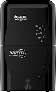 Eureka Forbes Aquasure from Aquaguard Shield 6 L RO + UV + MP + MTDS Water Purifier  (Black) price in India.