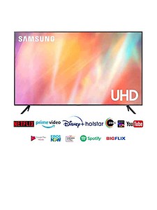 Samsung 138 cm (55 Inches) Smart 4K Ultra HD LED TV Crystal UA55AUE60AKLXL (2021 Model, Black)