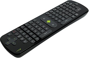 SHRIH SH-04483 2.4GHz Wireless Air Mouse Smart Connector Multi-device Keyboard  (Black) price in India.