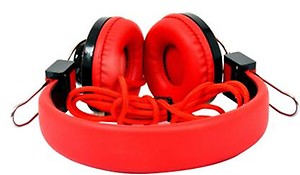 A CONNECT Z HP-905-HdPH-RD412 Bluetooth without Mic Headset  (Red, On the Ear) price in .