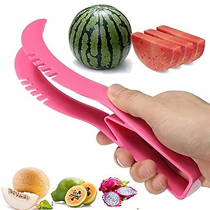 GLive's Plastic Watermelon Cutter Plastic Knife Slicer Corer Server Scoop Buy 1 Get 1 FREE !!!! price in India.