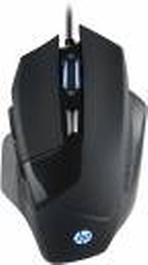 HP G200 Backlit USB Wired Gaming Mouse with Ergonomic Design, All Customizable Buttons, Adjustable 4000 DPI, RGB Breathing LED Lighting, Anti-Slip Scroll Wheel / 3 Years Warranty (7QV30AA) price in India.
