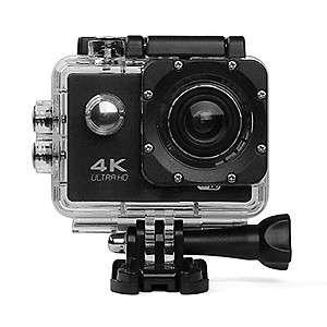 Mabron 4K WiFi Sports Action Camera Ultra HD 12MP Waterproof DV Camcorder 170 Degree Wide Angle 2 Inch LCD Screen - Black price in India.