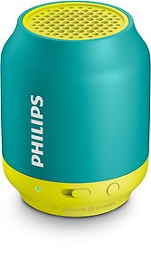 Philips BT50A/00 Wireless Portable Speaker - Green & Yellow price in India.