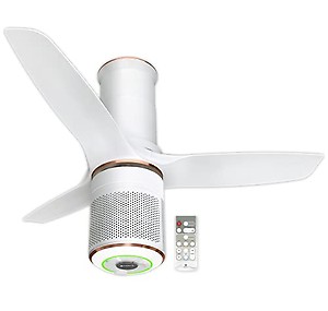 Havells Stealth Puro Air 1250mm Ceiling Fan with Air Purifier & Remote Control (Peral White LT Copper, Pack of 1) (FHCBBULPLC48) price in India.