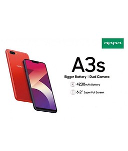 OPPO A3s (Red, 16 GB)  (2 GB RAM) price in .