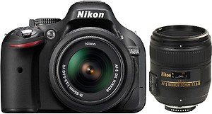 Nikon D5200 24.1MP Digital SLR Camera With 18-55 Mm Lens,8 GB Memory Card, Camera Bag with 2 years Nikon India Warranty price in India.