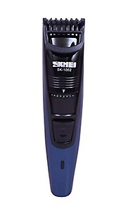SKMEI SK-1002 Runtime: 90 min Trimmer for Men  (Blue) price in India.