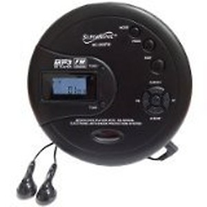 Supersonic SC253FM Personal MP3/CD Player with FM Radio price in India.