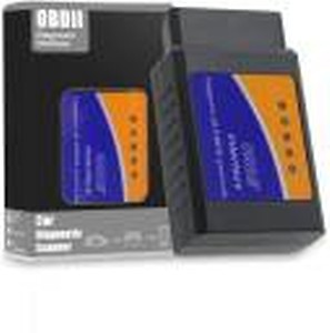 Xsentuals ELM327 V 1.5 Bluetooth OBD-II scanner with advance barcode for easy installation OBD Interface price in India.