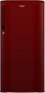 Haier 165 L Direct Cool Single Door 1 Star Refrigerator  (RED STEEL, HED-171RS-P)