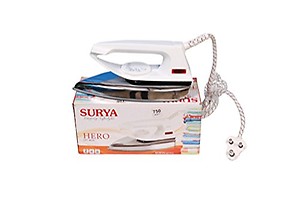 Suryafashion Surya Hero 750W Dry Iron (White) price in India.