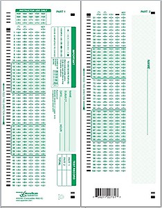 Apperson 20260 882-E Compatible Answer Sheet 50 pack price in India.