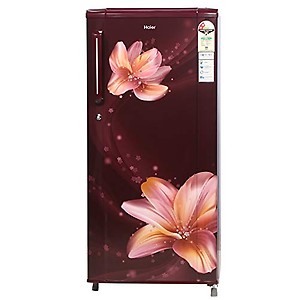 Haier 190 L Direct Cool Single Door 2 Star Refrigerator  (Red Serenity, HRD-1902CRS-E) price in India.