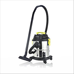 Steelwood Vacuum Cleaner Wet and Dry SW-10S-1200 with 3in1 Multifunction Wet/Dry/Blowing Vacuum, Powerful Suction,(Yellow/Black) 10L price in India.